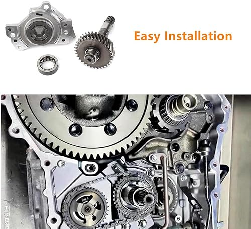 Miniatura 5 de RE0F11A JF015E CVT JF015 Eje de entrada de transmisión automática 32 dientes con cojinete y conjunto de estator compatible con Nissa-n Almer-a