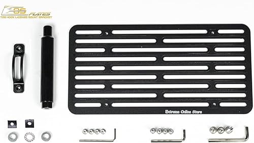 Miniatura 5 de Repuesto para modelos Mazda CX-9 2016 actuales  Placa EOS versión 2 gancho de remolque para parachoques delantero, soporte de montaje para