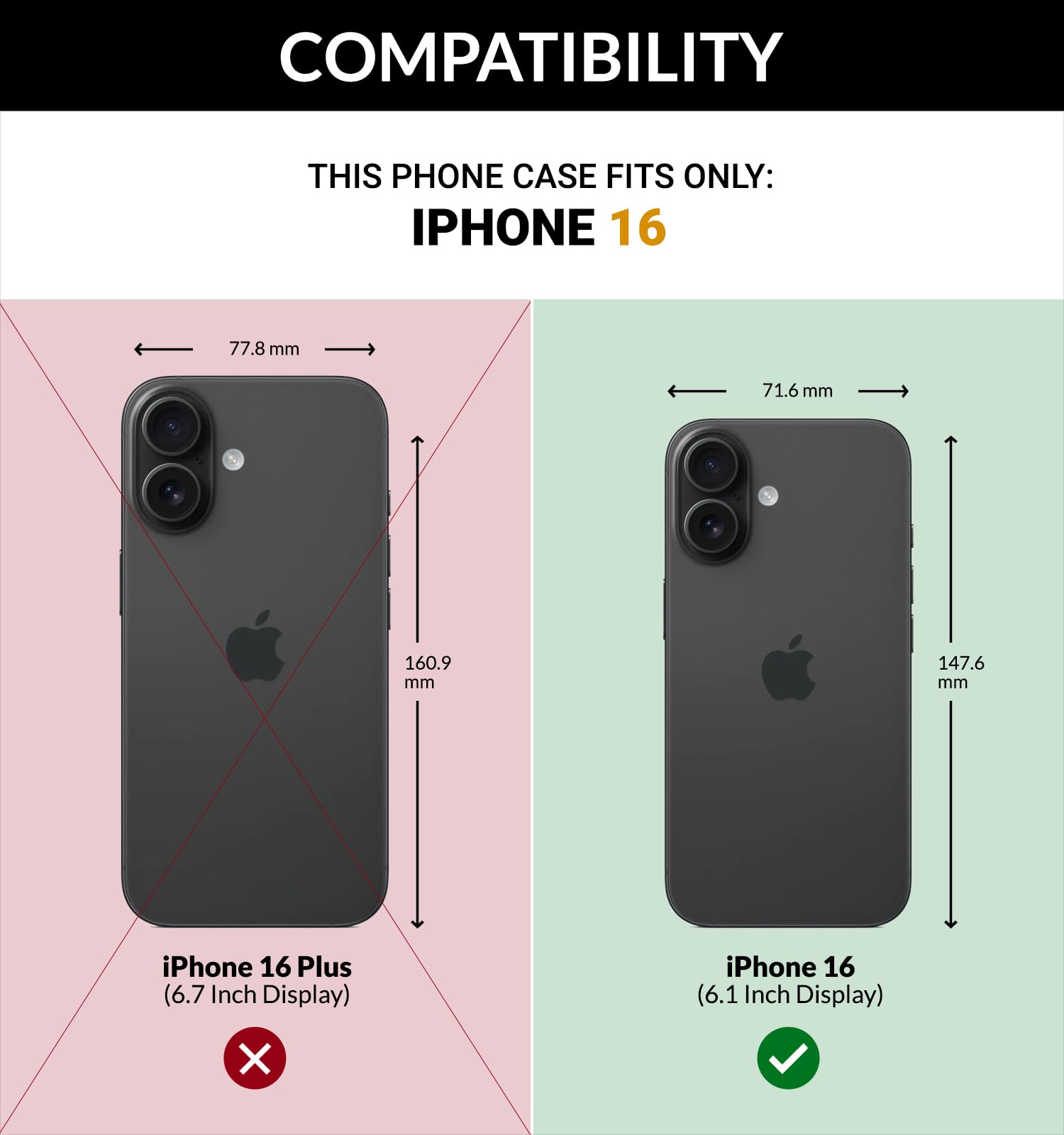 SURAZO Skórzane etui na telefon komórkowy Apple iPhone 16 – składane etui ochronne z prawdziwej skóry [z przegródką na karty, ochroną RFID, funkcją stojaka, ochrona aparatu, szkło] Etui z klapką,