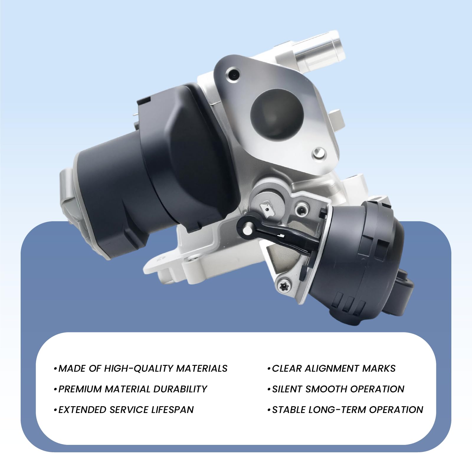 Kit Valvola AGR Raffreddatore Recircolo Gas di Scarico Compatibile per Volvo S60 II V70 3 XC60 XC70 II 36010128 Valvola EGR 31422378 360101
