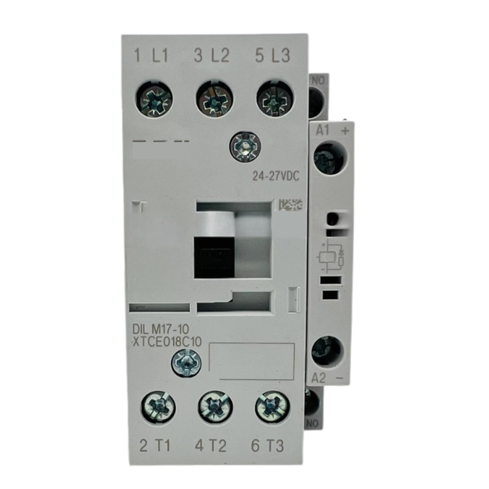 Contacteur DILM17-10 RDC24 Eaton Moeller 24VDC pour commande de moteur triphasé