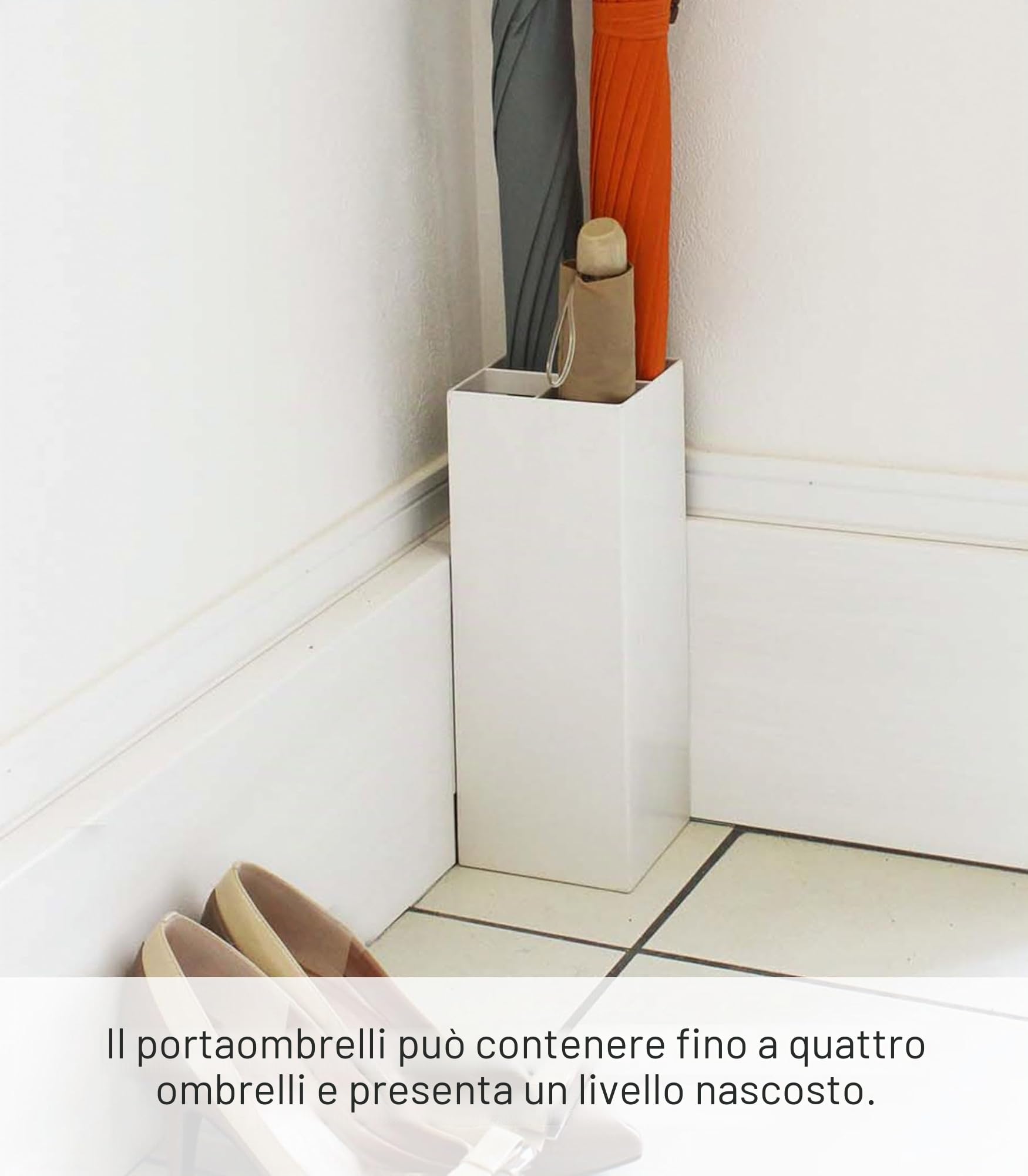 Portaombrelli Smart - Bianco