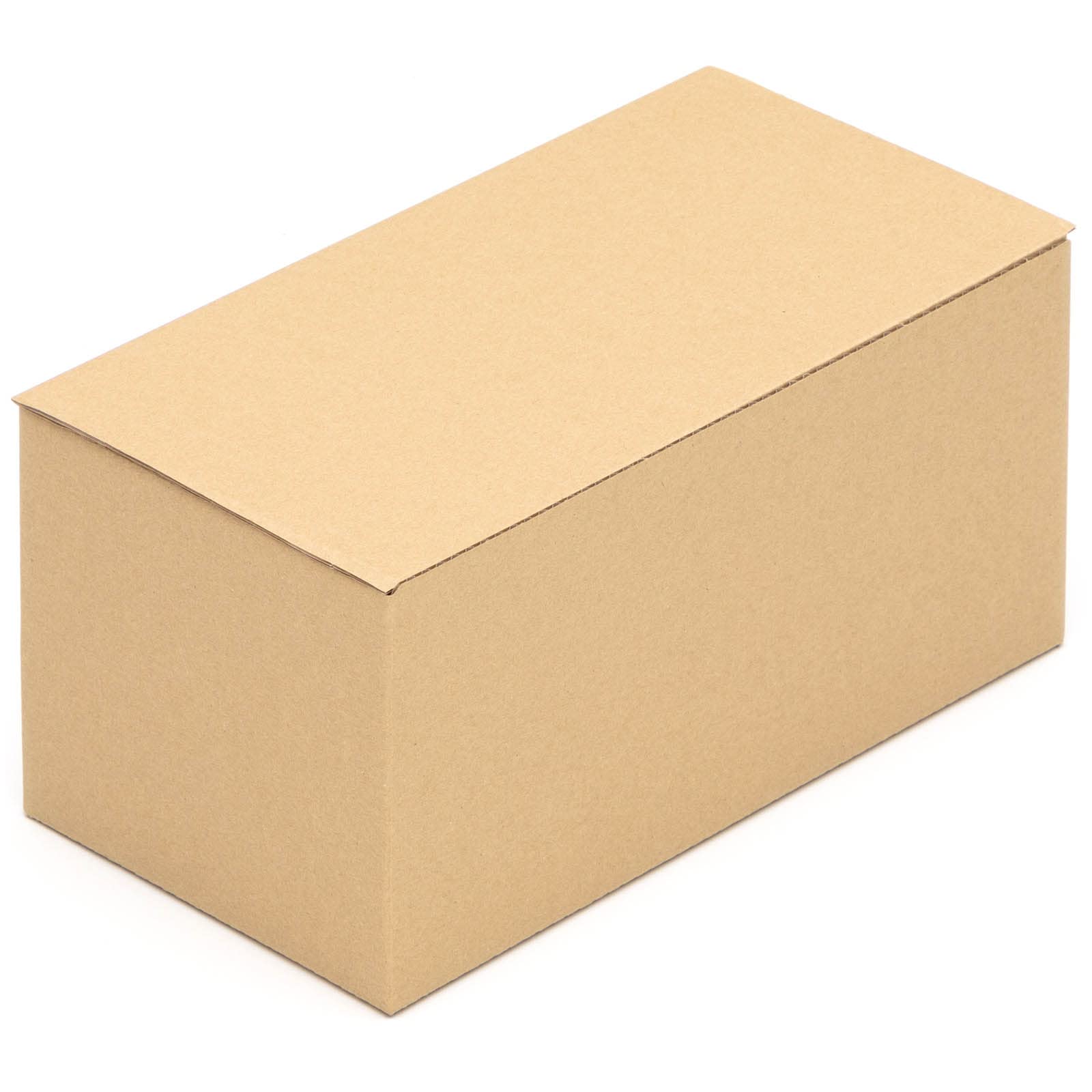 KK Verpackungen Automatikbodenkartons | 1200 Stück, 320 x 175 x 155 mm | Versandkarton mit Steckverschluss & vorgeklebtem Boden | 1-wellig, FEFCO 0713 | Faltschachtel für Warenversand