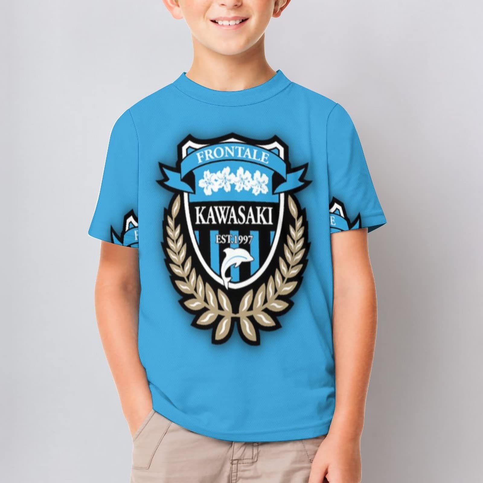 Amazon.co.jp: 川崎フロンターレ Tシャツ 児童 半袖 上着 日常