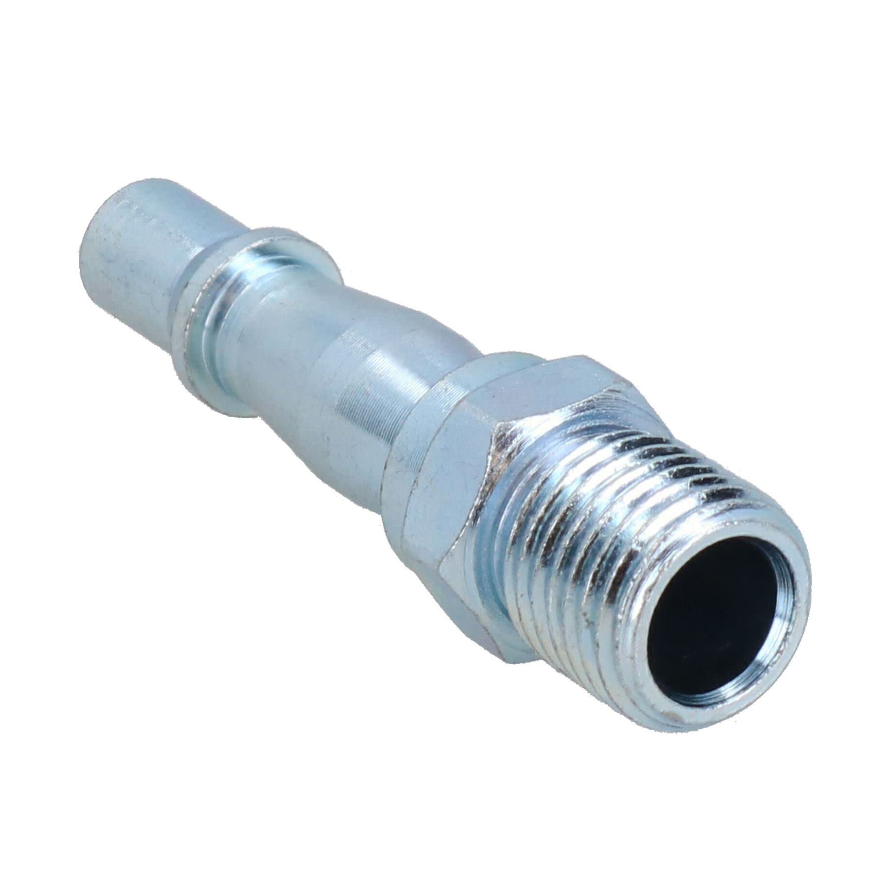 Connettori maschio per tubo dell'aria BSP da 1/4" per compressore, a sgancio rapido, 50 pezzi