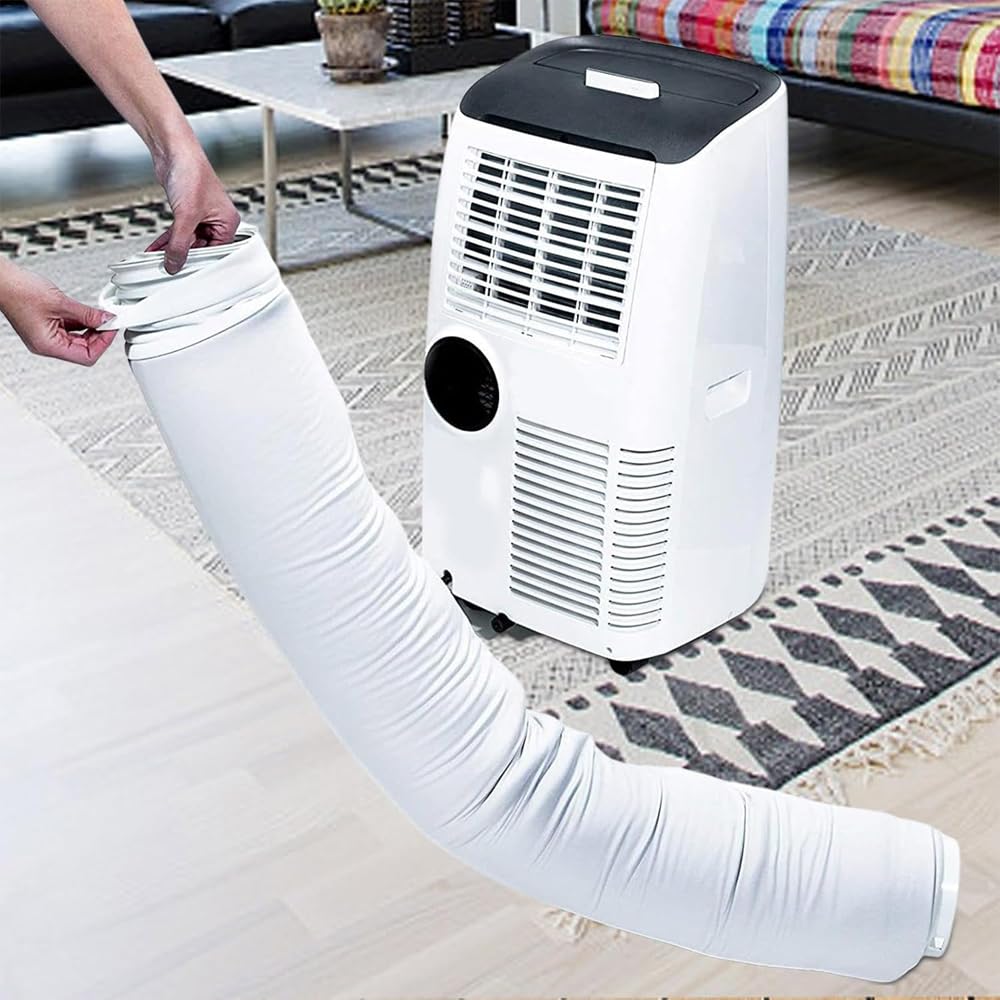 Sarini Manchon de Tuyau de climatisation, Housse de Protection d'isolation Thermique, Housse de Protection Contre la poussière pour climatiseurs Portables