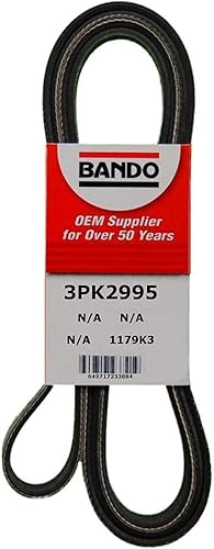 Miniatura 8 de Correa en serpentín de calidad OEM Bando 3PK813, 3PK495