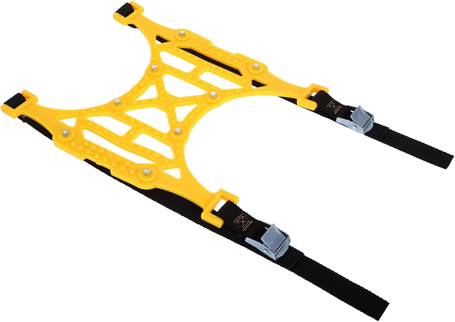 Car Snow Chain Anti-skid Tire Emergency Chain for Suv and Passenger Vehicles Yellow Rubber Snow Tire for Winter Driving