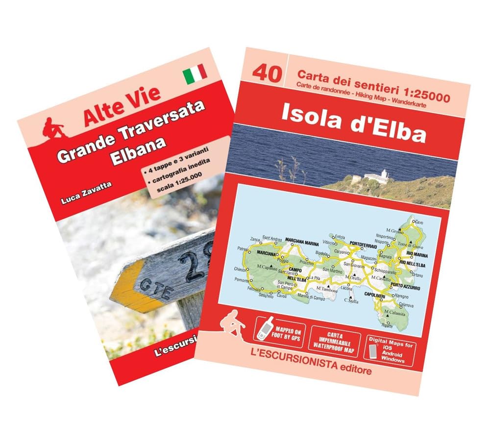 Isola d'Elba. Grande traversata elbana. Guida Trekking Week-​end. Con carta escursionistica 1:​25000