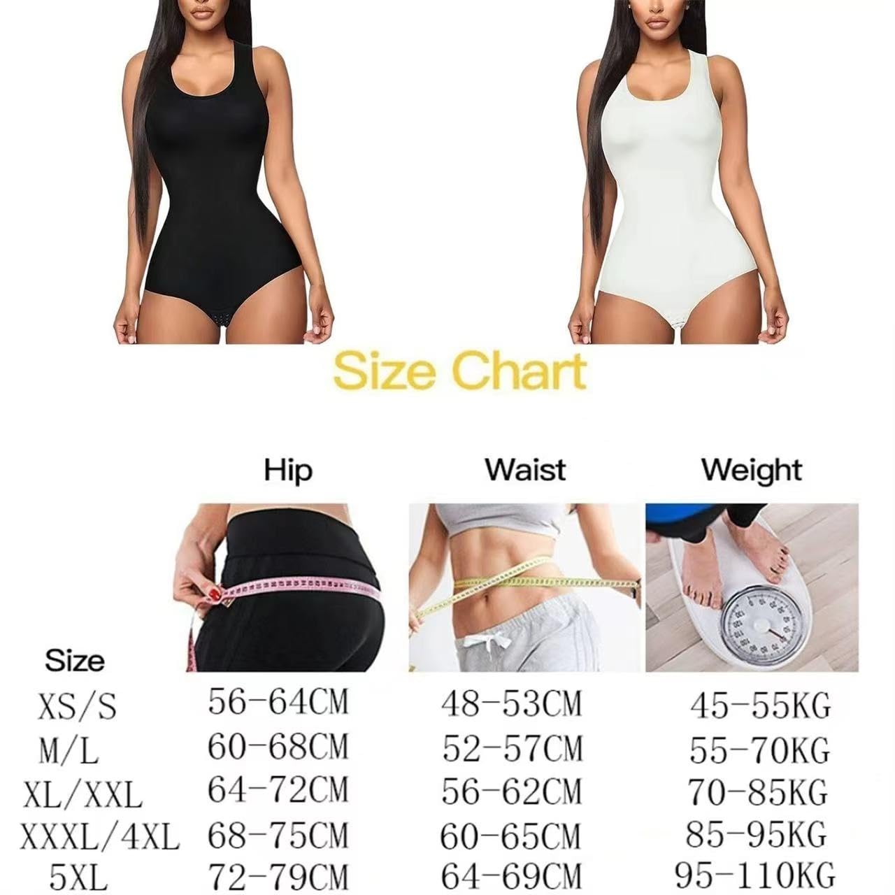 QHQQXN Odzież modelująca dla kobiet Body wyszczuplają brzuch Bezszwowe body wyszczuplają talię