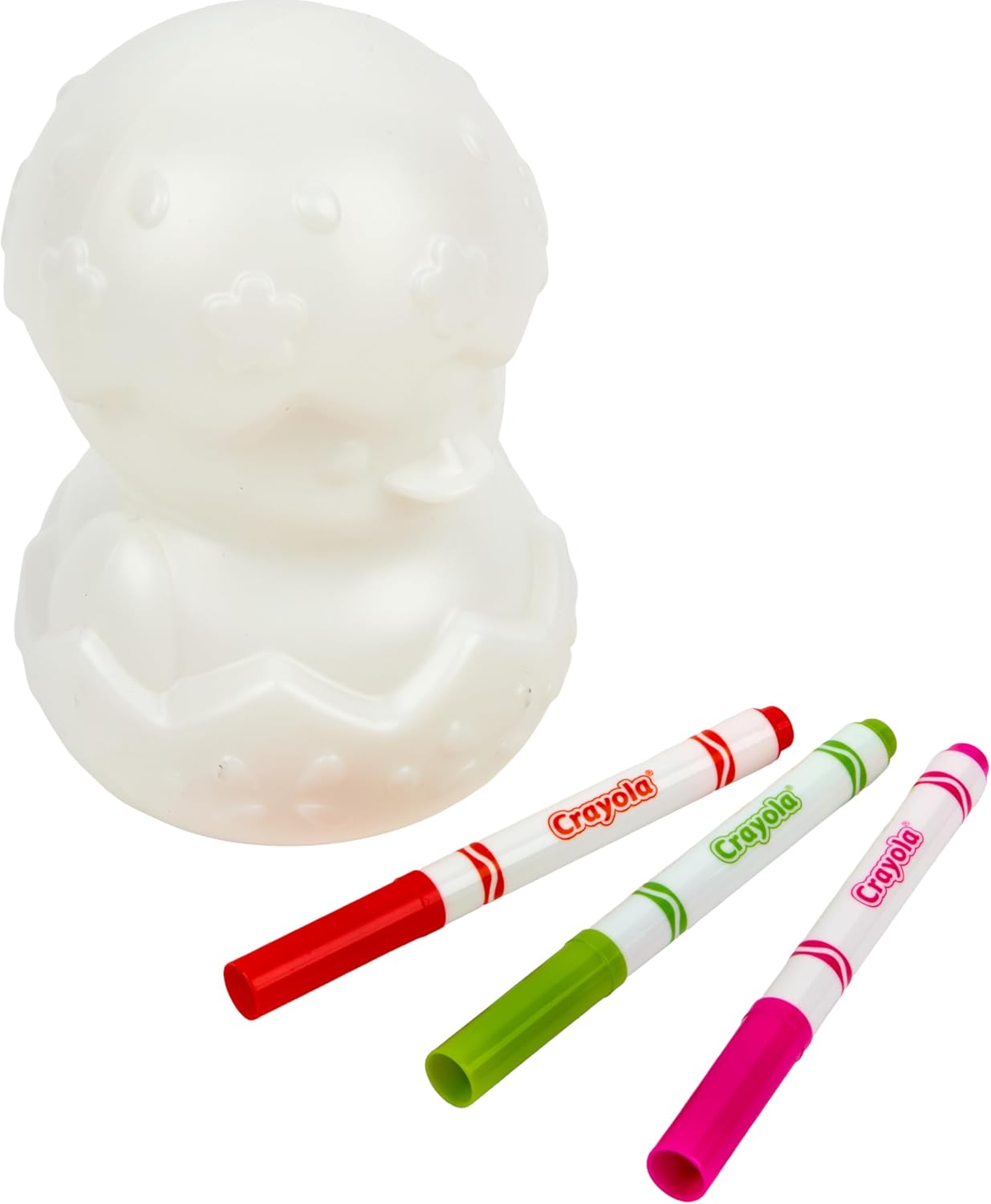 Crayola Light-Ups - Chick, Recolorable Light Up Chicken, Easter Craft Decoration, Easter Egg Toy for Kids, Basket Stuffer for Kids, Ages 4+