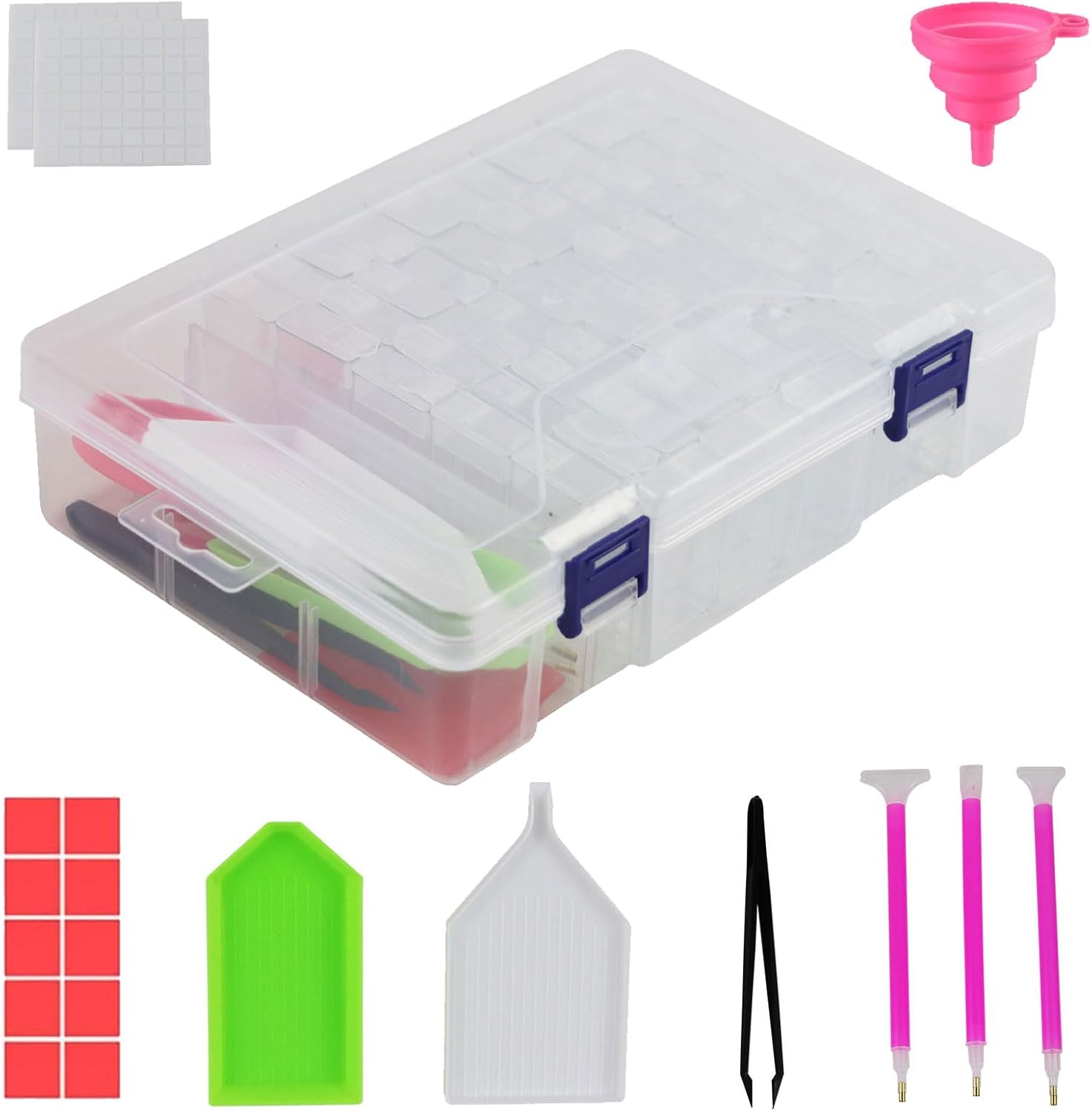 Longzhuo Diamond Painting Storage Boxes, Diamond Art Storage Boxes, 64