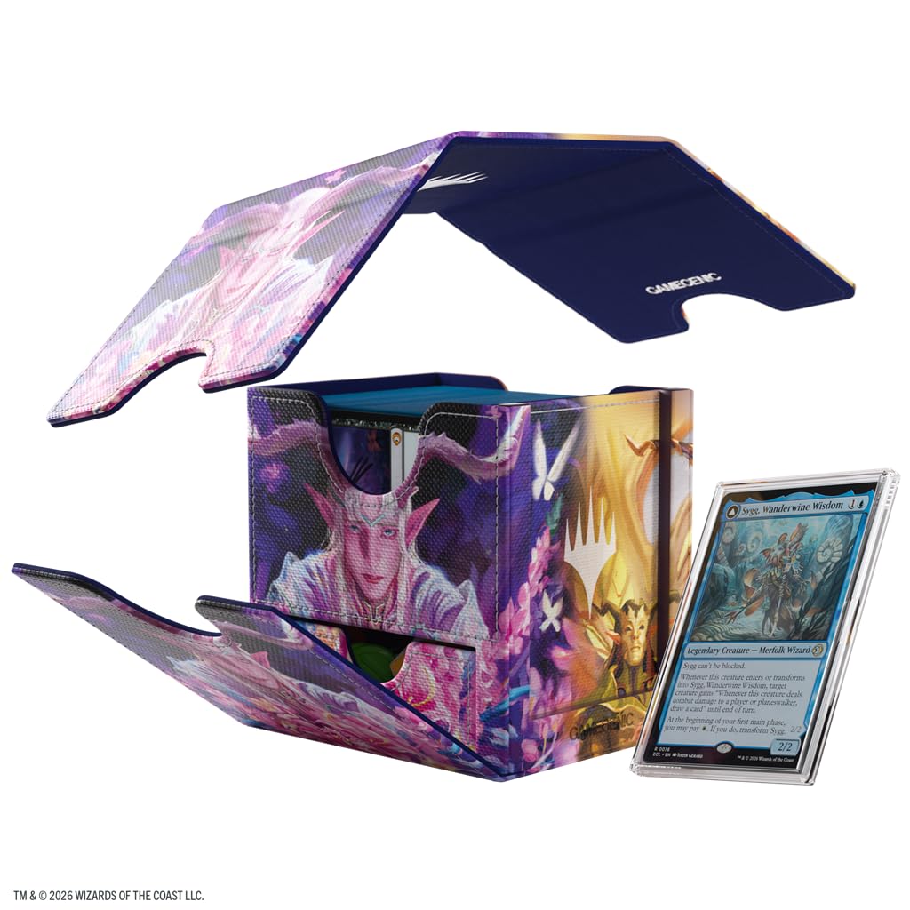Gamegenic MTG Lorwyn Eclipsed Sidekick Pro 100+ XL Morcants, akcesoria do gier, solidne i wytrzymałe etui bezpieczne, wielojęzyczne