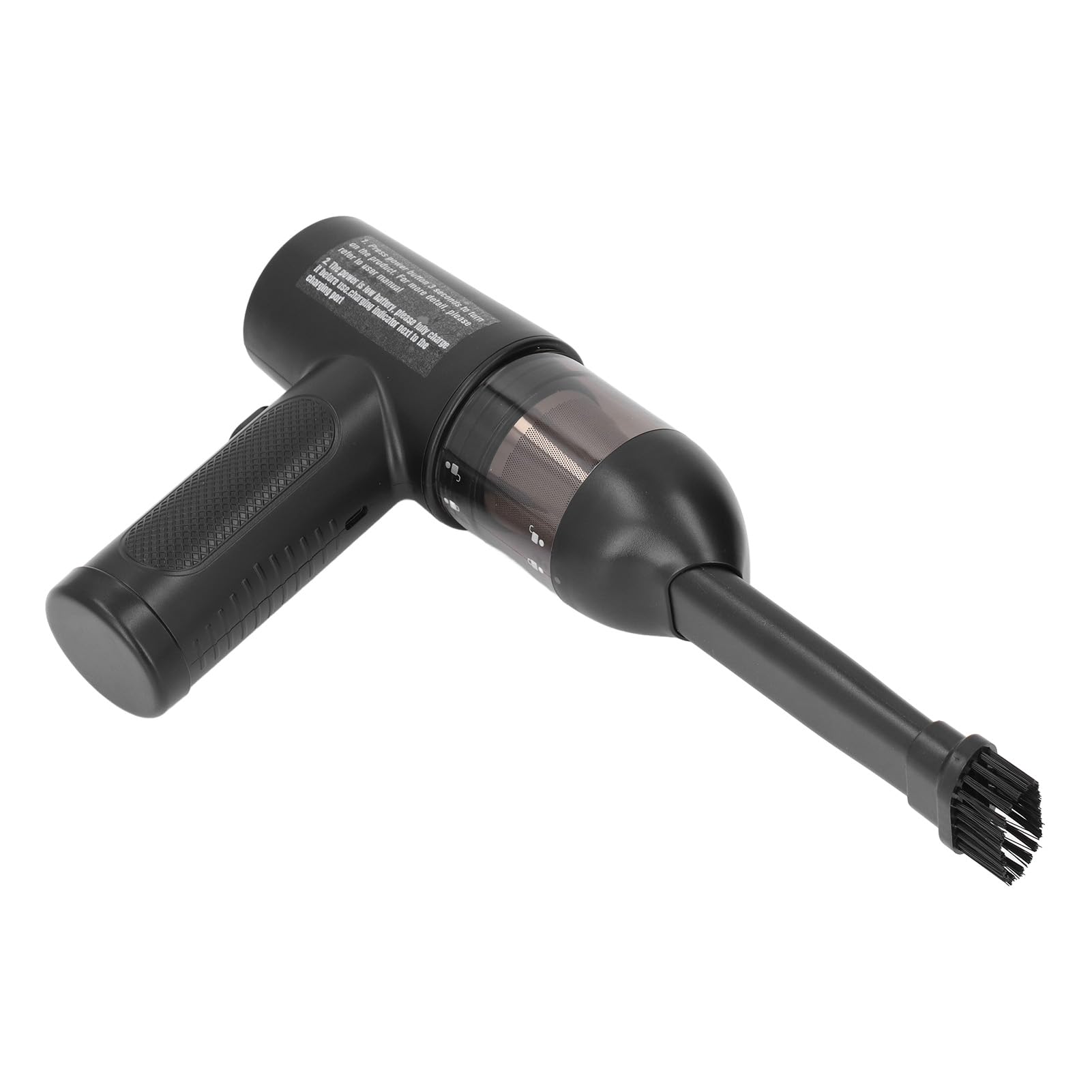 UPALDHOU Cordless Air Duster Wireless Electric Air Blower 390 Brush Motor 43000-51000RPM 68W with Builtin 2000mAh Battery for Computer Keyboard Camera Car Cleaning