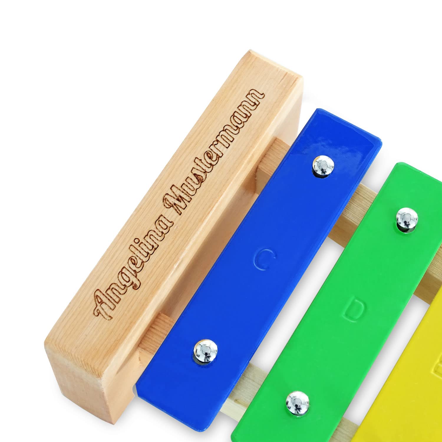 keepdrum KGS Pro personalisiertes Glockenspiel mit Wunsch-Gravur