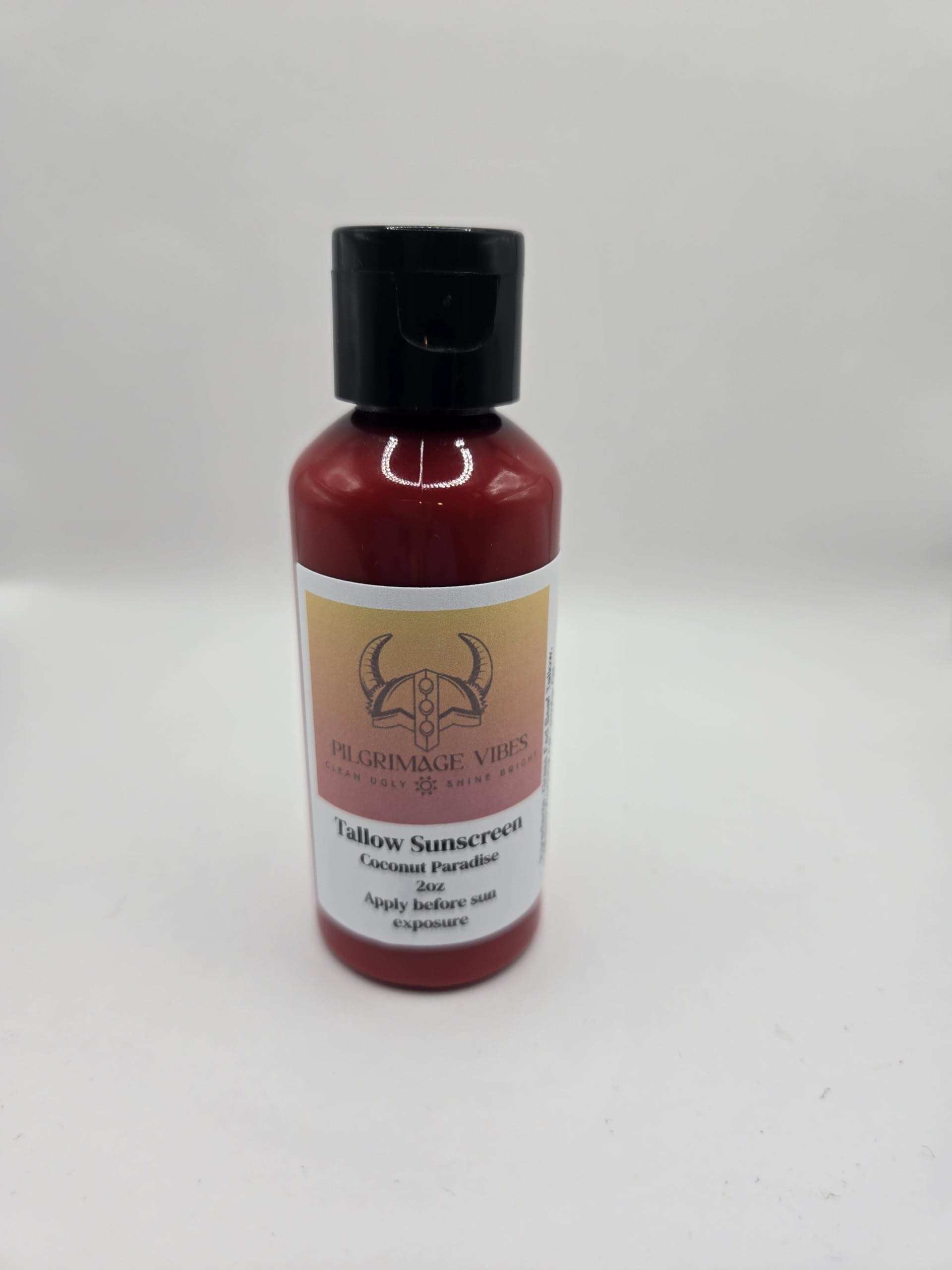 Natural Tallow Sunscreen Handmade Grass Fed Beef Tallow Sun Protection Cream Travel Size