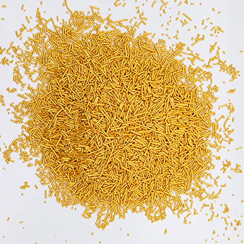 Pearls Sprinkle Mix - Edible Sprinkles - Edible Pearls - Wedding Sprinkles - Pearl Sprinkles - White Sprinkles - Wedding Cake - Pearls 100Gms (Gold Vermicelli) (B0CBC9MNV3) Amazon Price History, Amazon Price Tracker