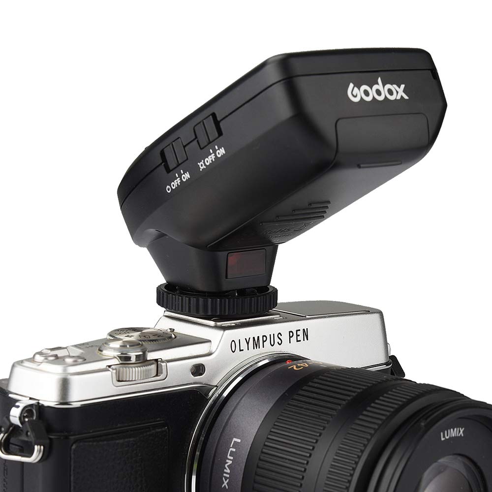 Godox Xpro-O Déclencheur de Flash pour Appareil Photo Olympus Panasonic, XproO Trigger Transmetteur de Flash avec LCD écran 2.4G sans Fil Systèm