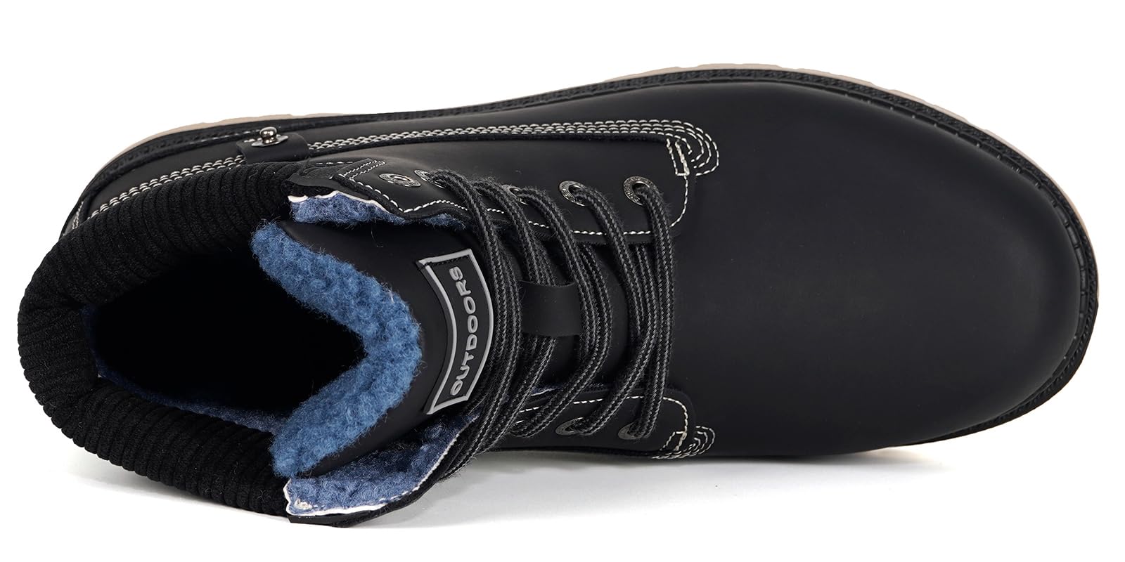 Stivali Uomo Donna Scarpe da Inverno Caldi Stivali da Neve Impermeabili,Gr.36-47