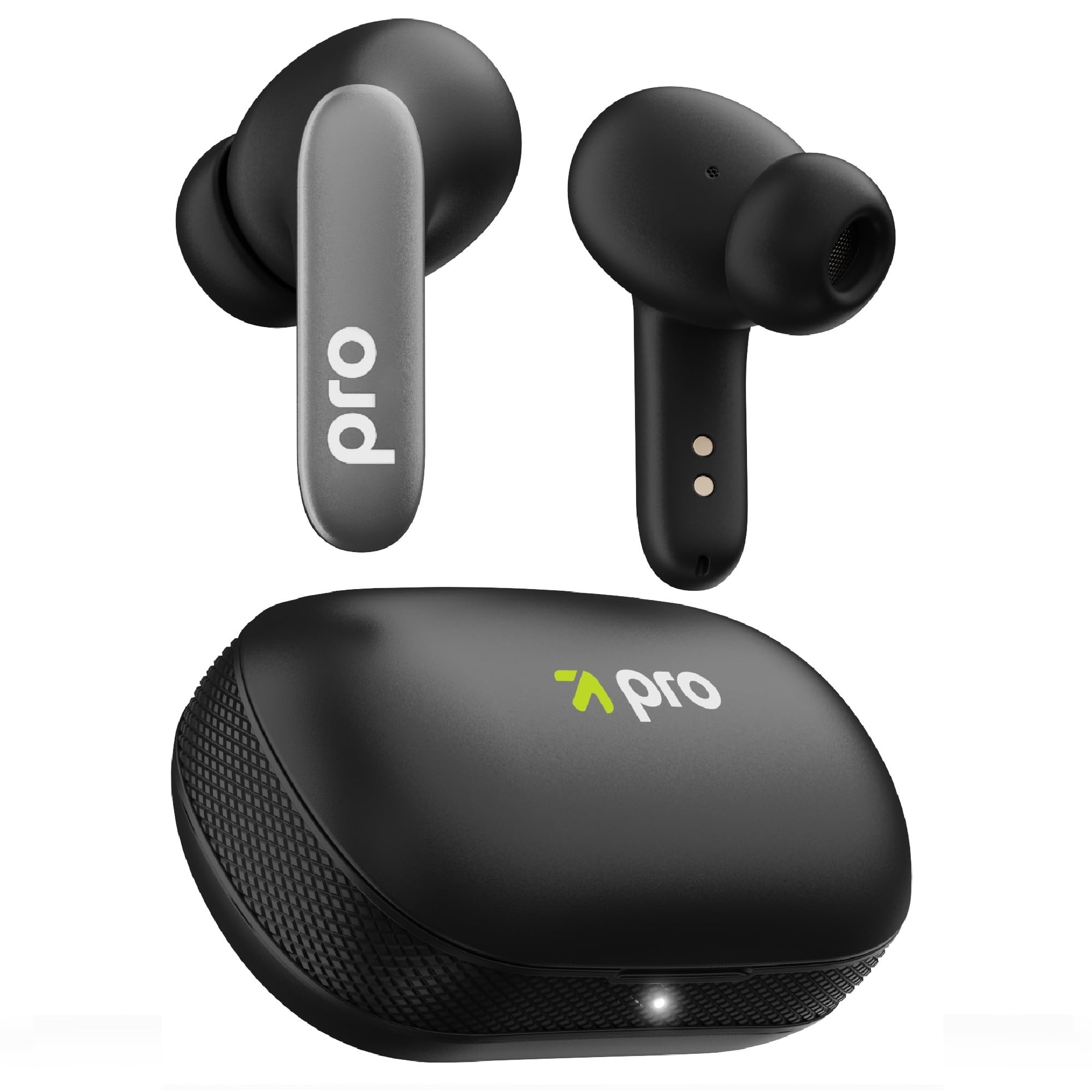 (Formerly Boult Y1 Pro Made in India Ear Buds Wireless with 60H Playtime, 4 Mics Calling, 45ms Latency Gaming, 13mm Bass Driver Earbuds Buds TWS Bluetooth Wireless Earphones (Jet Black)-picture-26