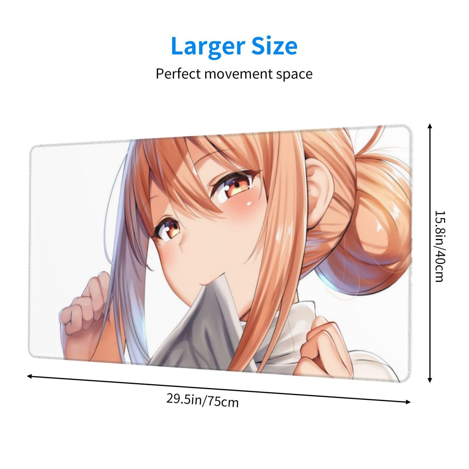 Amazon.co.jp：デスクマット 俺ガイル ガハママ 大型 デスクパッド 撥