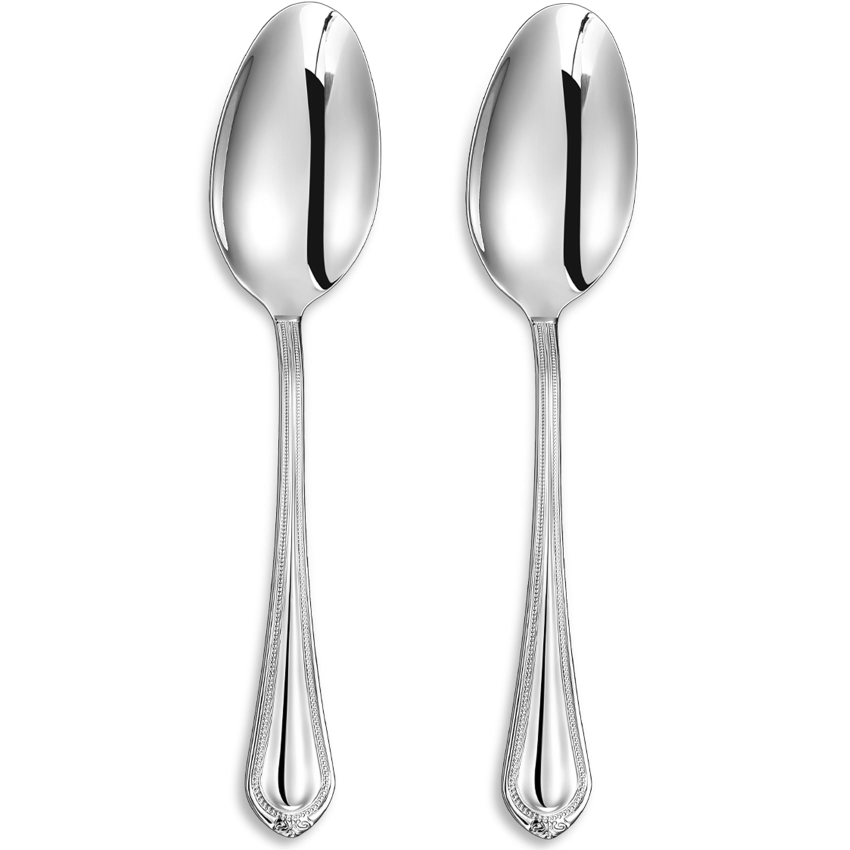 KEAWELL Pearl Edge Serving Spoon Set - 18/10 Stainless - View #7