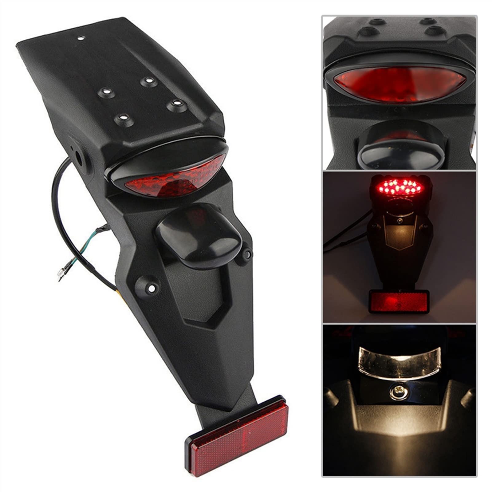 Accessori Fender Per Moto Parafango Posteriore Targa Fanale
