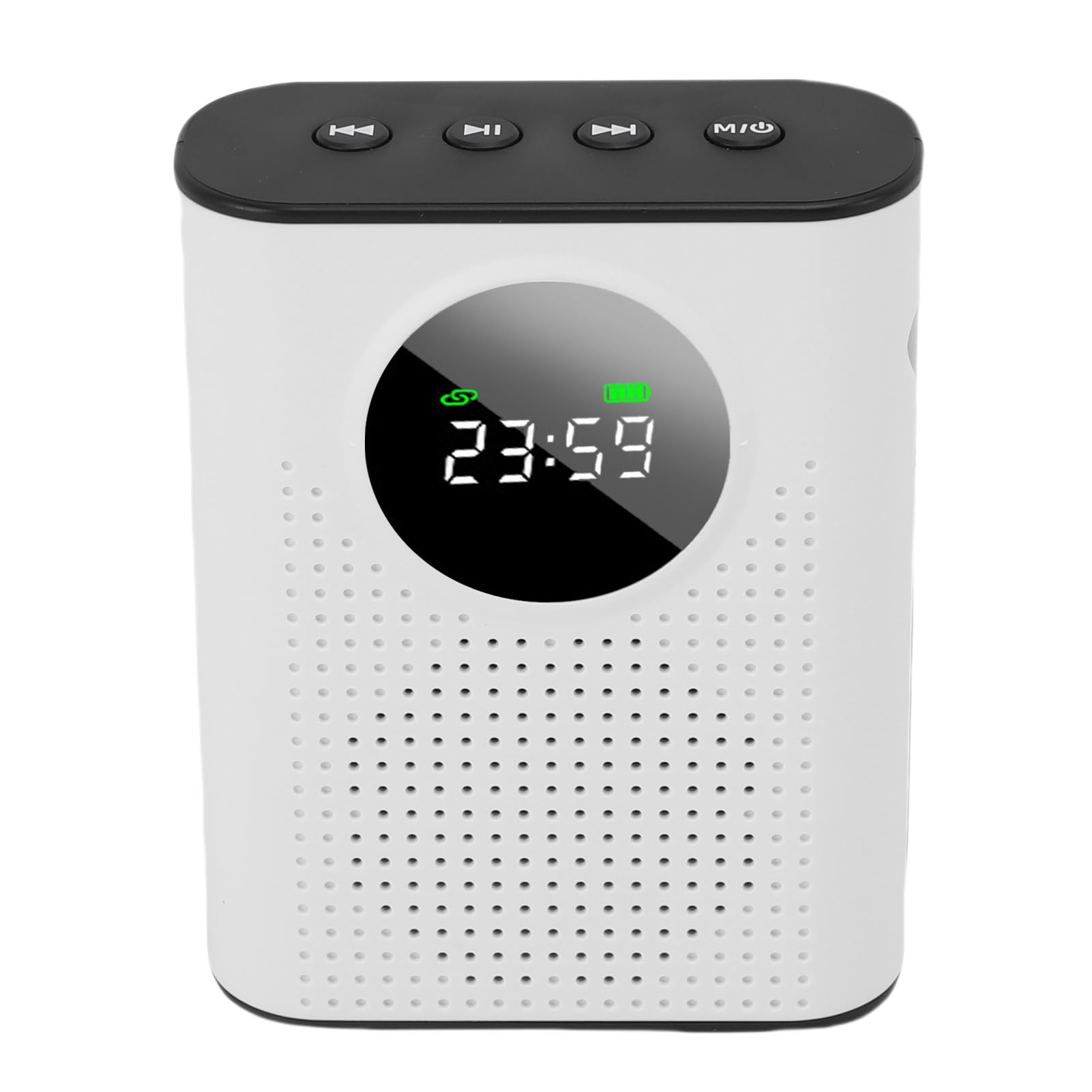 Amplificatore Vocale Wireless con Pickup Omnidirezionale Suono Chiaro per Insegnanti e Altoparlanti Materiale ABS Portatile