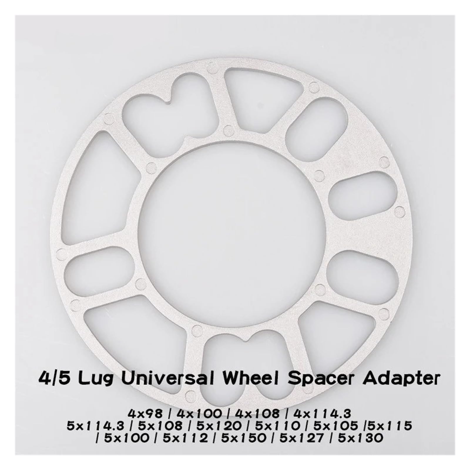distanziali mozzo Adattatori Per Mozzi Per Guarnizioni | Materiale Distanziali ruota in lega di alluminio da 3 mm 5 mm 6 mm 8 mm 10 mm(6mm)