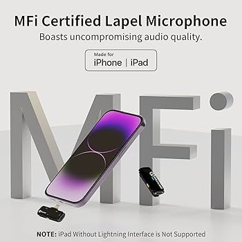 Hollyland Lark C1-ピンマイク iPhone・iPad用 Amazon.com: Hollyland Lark C1 Wireless Lavalier Microphone