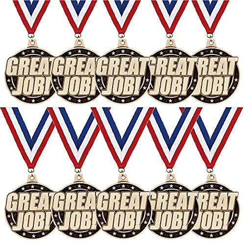 Crown Awards Great Job Medals - 10 Pack - 2