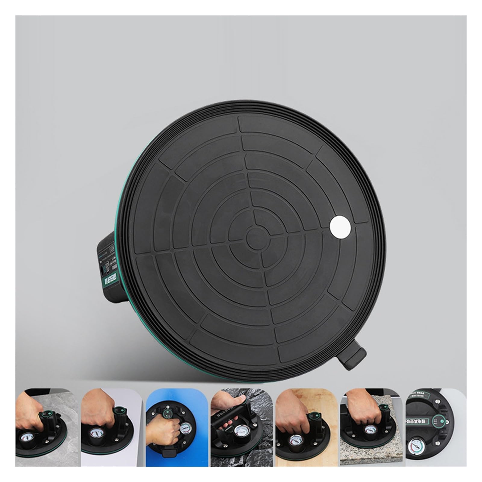 Glass Suction Cup, 300kg Electric Vacuum Suction Cup for s Tile Strong Bearing Capacity Sucker Electric Vacuum s Lifter Transport Sucker for Tiles,Windshield,Window