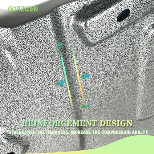 Image of Front Skid Plate for Kia K5 2021 2022 2023 2024 2025 Engine Splash Shield Heavy Duty, Impact Resistant Engine Guard Cover for K5 Underbody Guard Plate w /Screw Hardware
