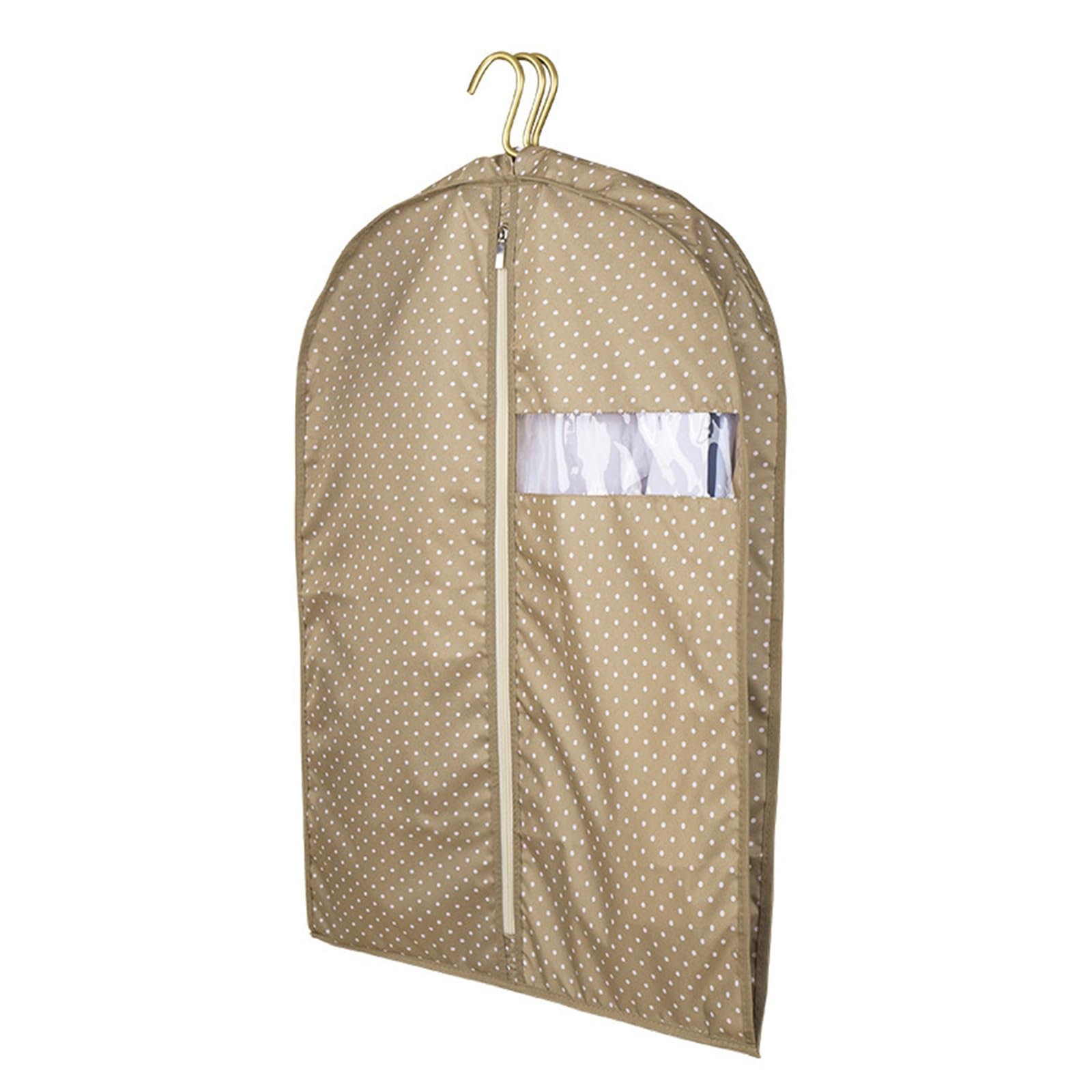 Garment Bags for Hanging Clothes Washable Polyester Fabric Suit Cover Bags with Zipper for Closet Storage Jackets Dresses