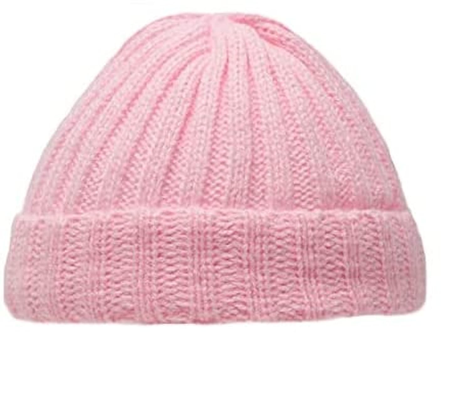 Mini Mart Online Limited Baby Bennie Hat Warm Knitted Cable Boy Girl Cap Hat Bonnet Newborn Pink