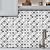 GRIPRO Peel and Stick Backsplash – Wall Tile for Kitchen Backsplash 10"x10" 3D Adhesive Backsplash Tile for Kitchen, Bathroom 3D Wall Panels (4 Sheets Grey)