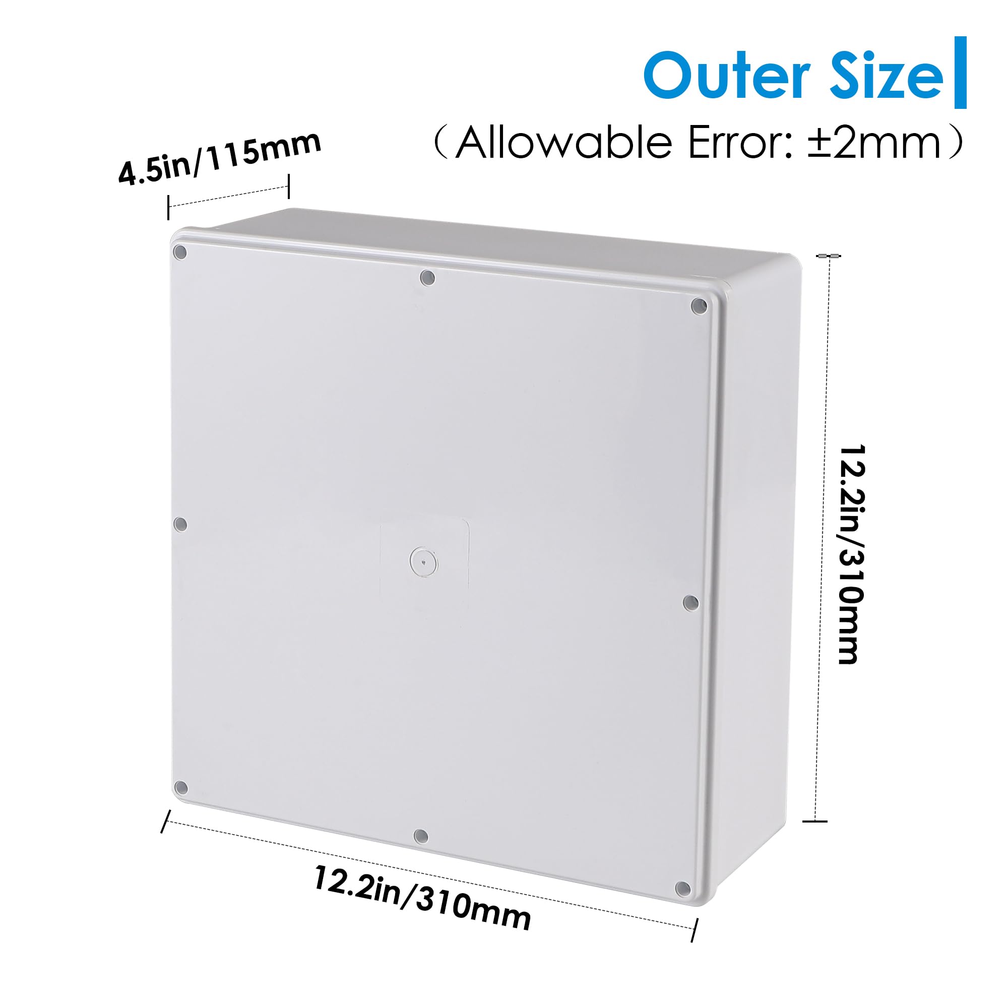 Waterproof Electrical Box - IP65 Dustproof Junction Box -2