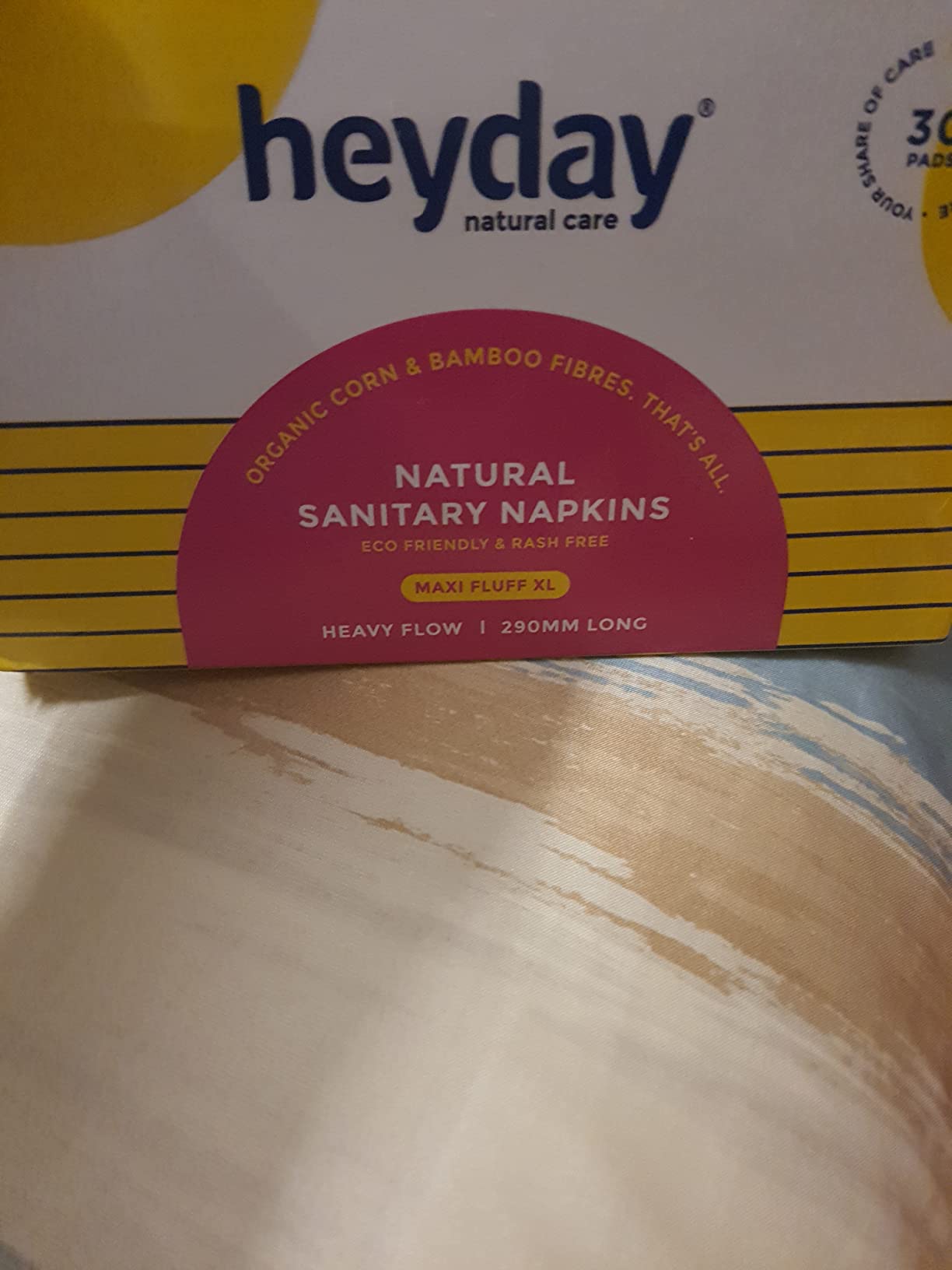 Buy Heyday Rash Free Organic & Natural Maxi Fluff Sanitary Pads for