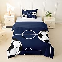 Vista 53 de Funda de edredón Happy Camping, juego de ropa de cama con temática de cámper para niños, funda de edredón de estilo rústico para decoración