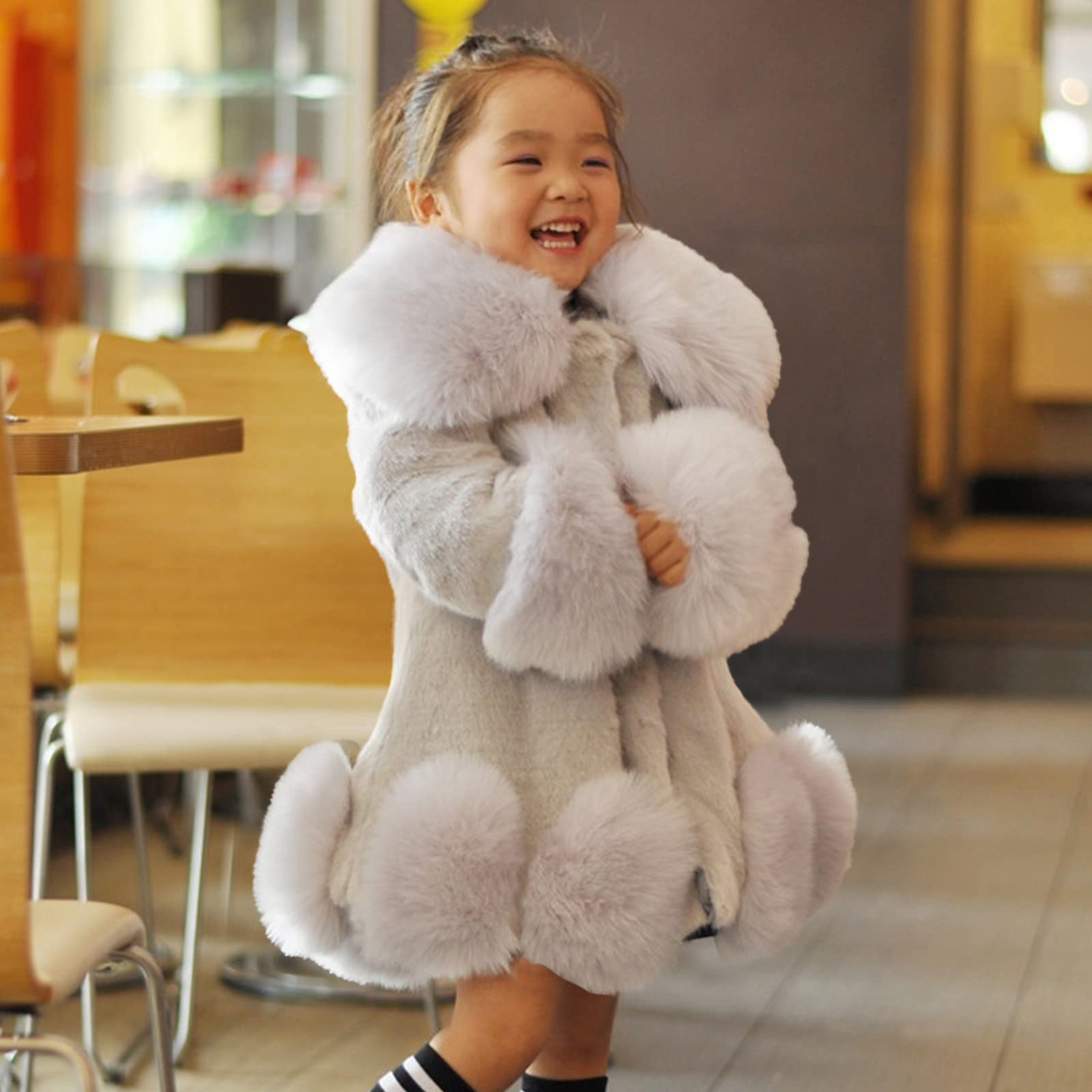 Generisch Giubbotto invernale per neonato neonato piumino Soild Giacche caldo foderato giacca cappotti outdoor bambini gilet