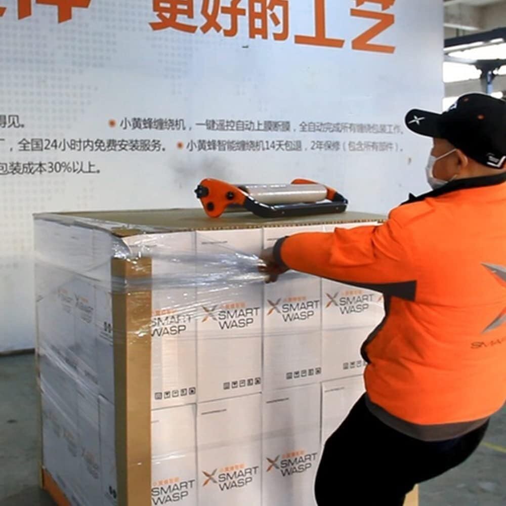 Distributore Industriale di Film Estensibile, avvolgitore Manuale per Film, Strumento Manuale per l'imballaggio di Alimenti in ristoranti, supermercati e fruttivendoli.