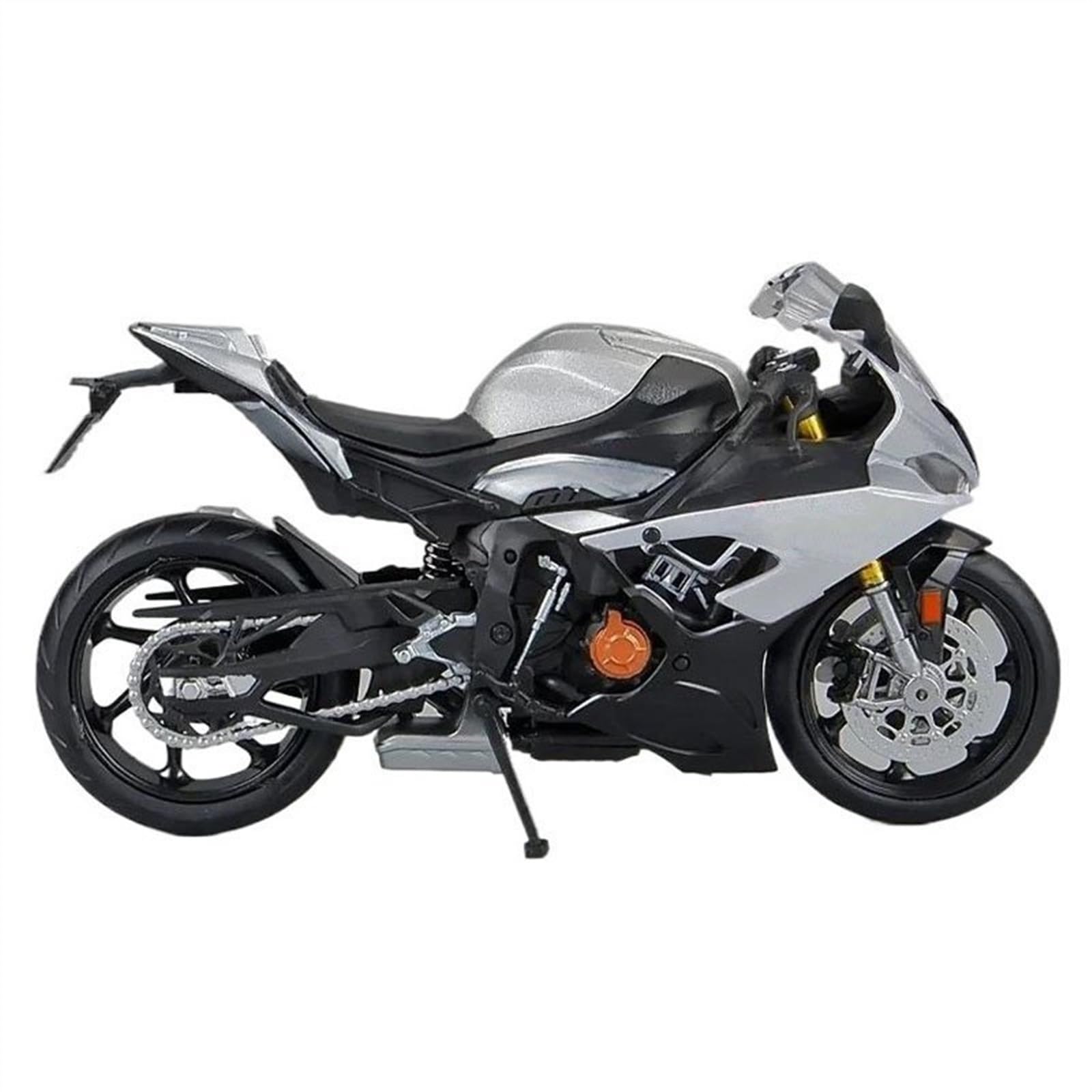 Modello in Scala 1/12 per BMW S1000RR 2021 Modello di Moto Pressofuso in Metallo per Moto da Collezione