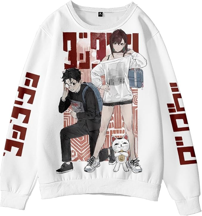 Zhongkaihua Dan DA DAN Sweatshirt Für Kinder, Jungen, Mädchen, Ayase Momo Takakura Ken, 3D-Druck, Cartoon, Anime, Kapuzenpullover, Langärmelig, Pullover, Frühling, Lässig, Modisch, Sweatshirt, Warme