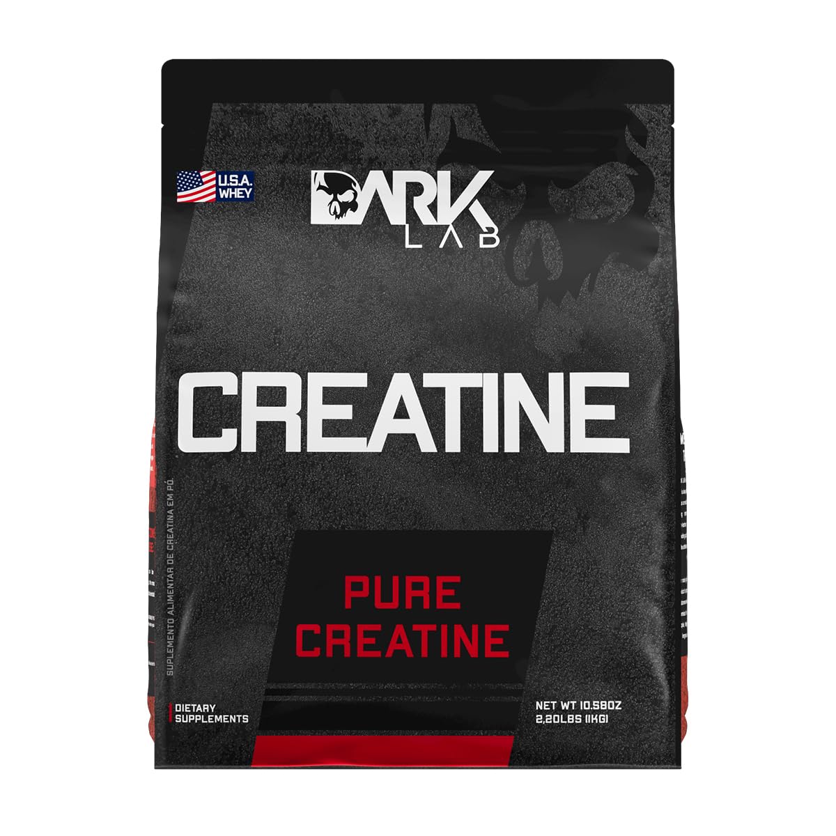 Dark Lab100% Pure Creatine Monohydrate 1kg | Serves 333 Doses | Highest Purity
