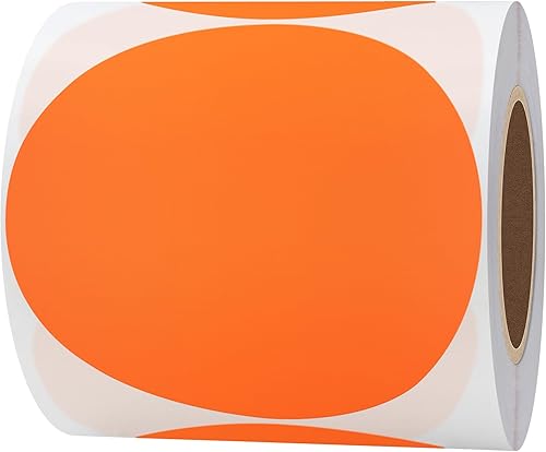 Hybsk Etiquetas de Puntos Circulares Redondos de Codificación de Colores Pegatinas Organizadoras de Inventario de Almacén