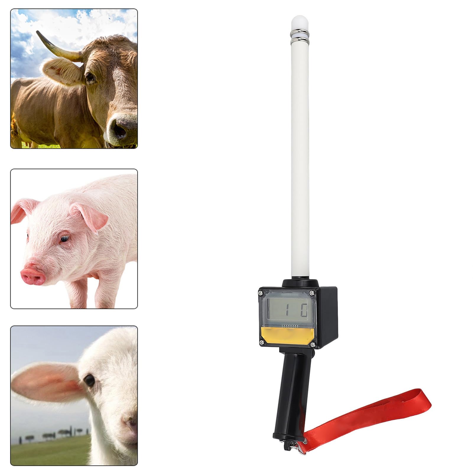 Wasserdichter Schweine-Estrus-Detektor, Genauer Brunst-Tester für Nutztiere, Verbesserte Wurfgröße, Leicht und Benutzerfreundlich, mit Wasserdichtem Design für Präzise
