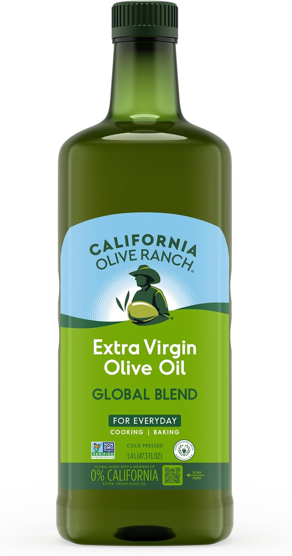 California Olive Ranch, Global Blend Medium Extra Virgin Olive Oil, 1.4L
