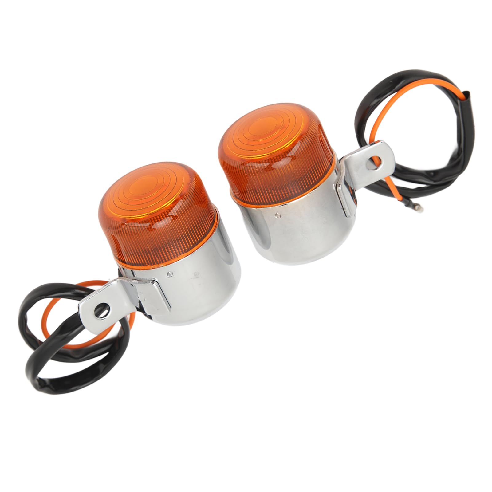 aqxreight 1 Paire de Clignotants de Moto 6V, élégants et Robustes, Haute luminosité, Indicateurs de Clignotants pour Dax CF50 CF70 CT70 ST50 ST70