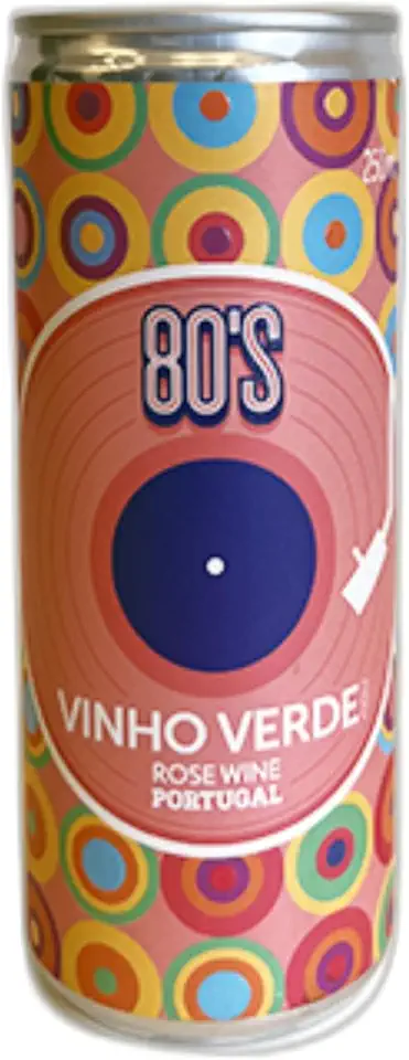 Lata - Vinho Rose Verde Português 80´s 250ml
