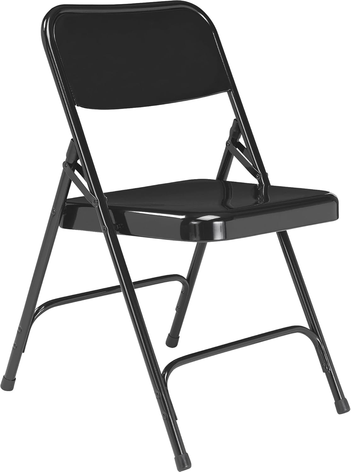 National Public Seating Folding Chair - 24-Pack, Black, Model# 210/24